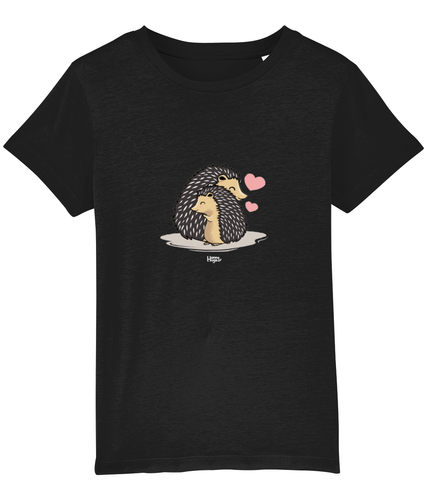 HannaHugs Hedgehog cute black T-shirt,Hannah Levy HannaHugs, HannaHugs T-Shirts, HannaHugs hedgehog T-shirt .